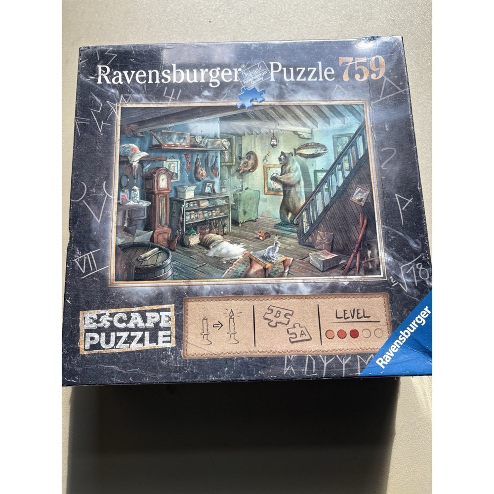 Ravensburger Escape‎ Puzzle 759 Piece "The Forbidden Basement " 2019 Mystery